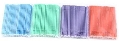 

Yosoo 400Pcs Disposable Micro Eyelash Brushes 3 Size Makeup Brush Bendable Mascara Applicators For Women Extension Swab Beauty Tools(Pack of 400)