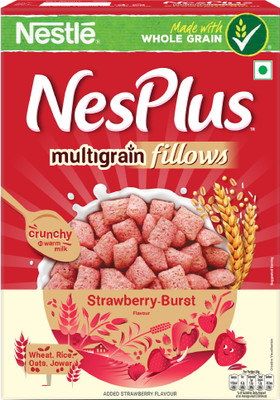 

Nestle Nesplus Multigrain Fillows Strawberry Burst(500 g, Box)