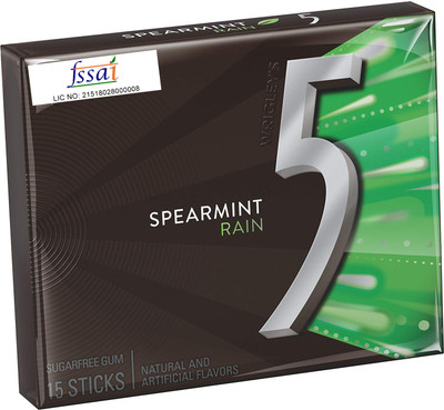 

Wrigleys 5 Rain Spearmint Chewing Gum(40 g)