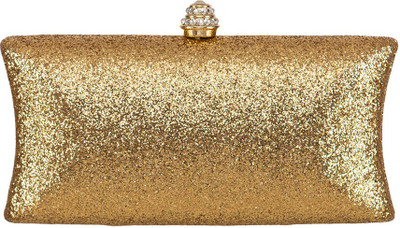 

PEAUBELLA Party, Formal Gold Clutch