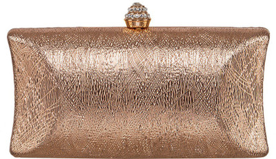 

PEAUBELLA Party, Formal Gold Clutch
