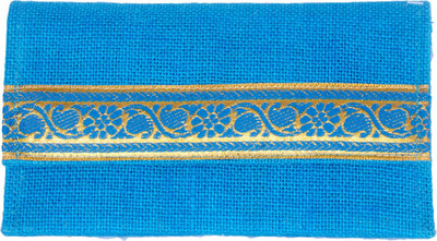 

jutecraft Casual, Formal Blue Clutch