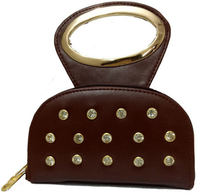 

landloper Casual, Party, Formal Brown Clutch