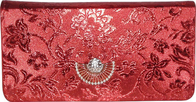 

Rainbow Casual, Party, Formal Red Clutch