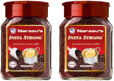 

Narasus Insta Strong Instant Coffee (100gms x Pack of 2) Instant Coffee(2 x 100 g)