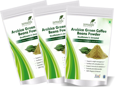 

Zenulife Strong Green Instant Coffee Beans Powder 750 g (250 Gm X 3, Green Coffee Flavoured) Instant Coffee 250 g(Pack of 3)