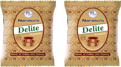 

Narasus Delite Premium (90:10) Filter Coffee 500gms(Pack of 2) Filter Coffee 1 kg(Pack of 2)