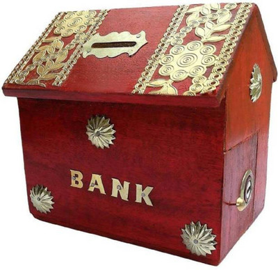

AK Handicrafts mncb43 Coin Bank(Multicolor)