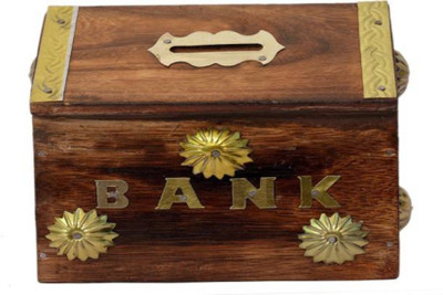 

AK Handicrafts mncb56 Coin Bank(Multicolor)