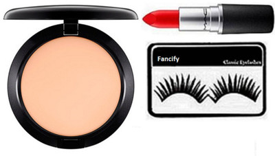 

Fancify Eyelashes , Compact, Matte Finish Longlasting Lipstick(Set of 3)