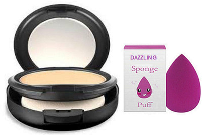 

DAZZLING Sponge Puff & Compact(Set of 2)
