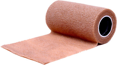 

SPITA ResQ Plast, Self Adhesive Bandage, Brown, High Quality material with long lasting durability, Stretchable (4.5m*100mm) Crepe Bandage(10 cm)