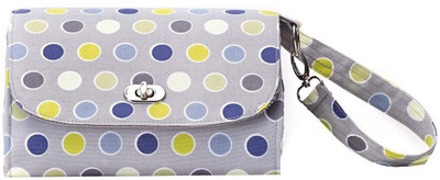 DEMDACO Lillybit Diaper Clutch, Polka Dot Diaper Clutch(Polka Dot)