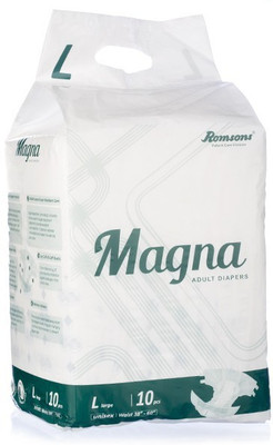 

Romsons Magna Adult Diapers - L(10 Pieces)