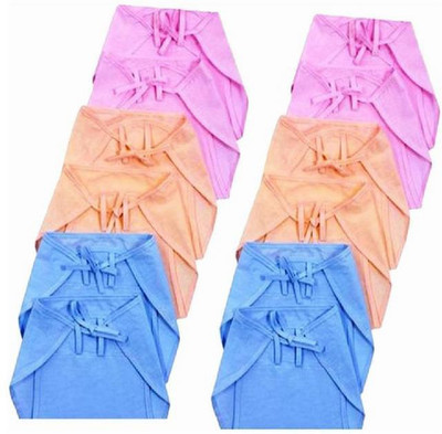 

InEffable Baby Care Resuable Cotton Cloth Langot With pad Cotton Langot - New Born(12 Pieces)
