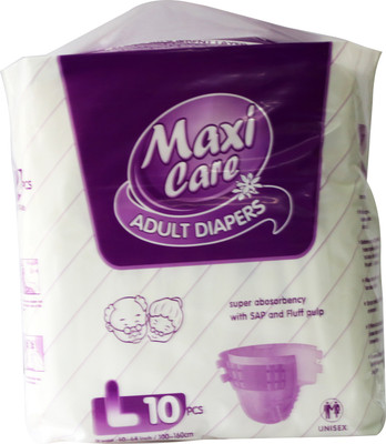 

Besure MAXI CARE ADULT DIAPERS LARGE 10 PCS Adult Diapers - L(10 Pieces)