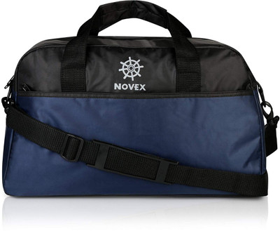 

Novex (Expandable) Unisex Travel Duffel Bag(Black, Blue)