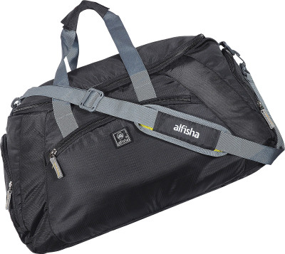 

Alfisha (Expandable) Lightweight Travel Duffel Bag(Black)