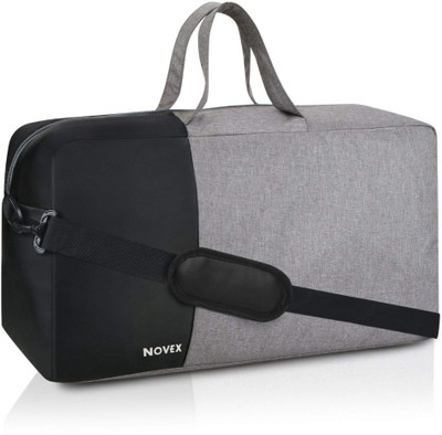 

Novex (Expandable) Unisex Gym Bag(Black, Grey)