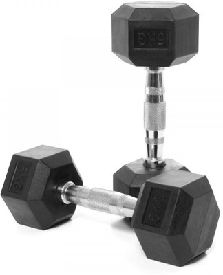 

Pioneer Hexagonal ( 5 kg pair ) Fixed Weight Dumbbell(10 kg)