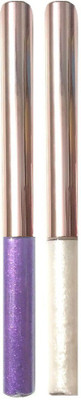 

tanvi27 Shimmer Eyeliner Combo 10 ml(WHITE, PURPLE)