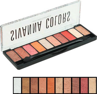 

SIVANNA COLORS LUXURY VELVET EYESHADOW 10 ml(MULTI COLOR)