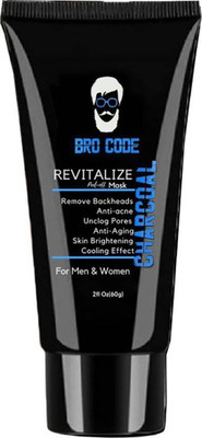 

Bro Code Activated Charcoal Peel Off Mask for Men and Women(60 g)