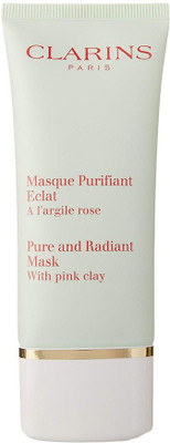 

Clarins Pure and Radiant Cleanser Mask with Pink Clay for Unisex, 1.7 Ounce(50 ml)
