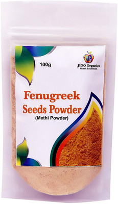 

Jioo Organics Fenugreek Seed Powder Methi,Methra_Pack Of 100 g(100 ml)