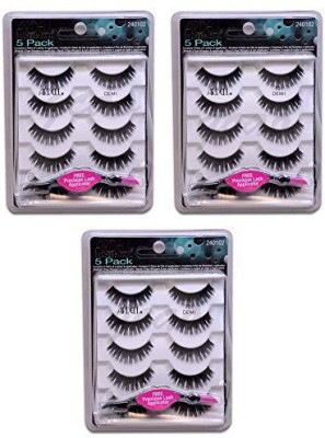 

Ardell 15 Pairs Fashion Lashes 5 Pack 101 Demi Free Applicator(Pack of 3)