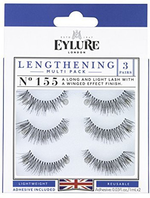 

Eylure Naturalites 155 False Eyelashes Black(Pack of 1)