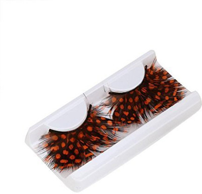 

Nacome For Makeup Party Club New Women Fancy Soft Long Feather False Eyelashes Eye Lashes(Pack of 1)