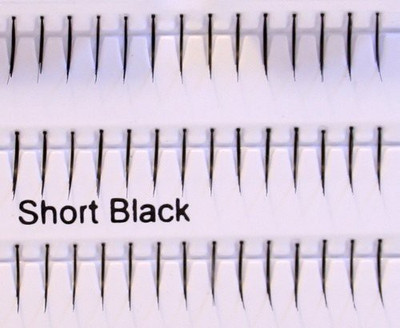 

Zink Color Human Hair Individual False Eyelashes Is3 8Mm(Pack of 1)