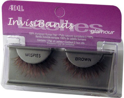 

Ardell Invisibands False Eyelashes Wispies Brown(Pack of 1)