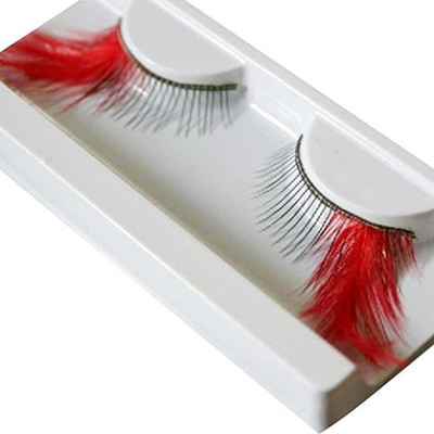 

Nacome New Fashion Women Exaggerated Drama Stage Dressing Party Feathers False Eyelashes(Pack of 1)