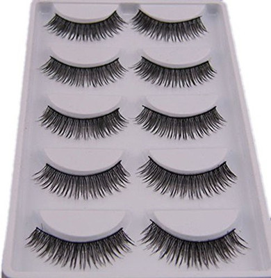 

Bluelans 5 Pairs Long Thick Cross Fake Eye Lash False Eyelashes Extension Makeup(Pack of 1)