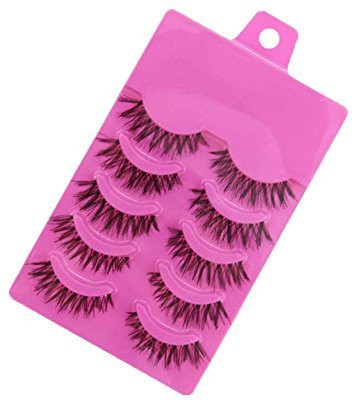

Start 5 Pair Natural Makeup Long Soft Dense Handmade False Eyelashes(Pack of 1)