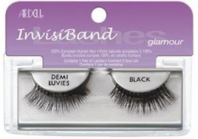 

Ardell Invisiband Demi Luvies Black Eyelashes(Pack of 1)