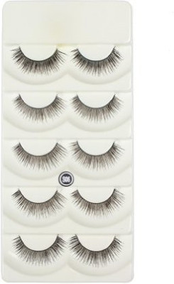 

So Beauty 5 Pairs Shidi Shangpin Makeup Natural Fashion Long Fake False Eyelashes Eye Lashes S06(Pack of 1)