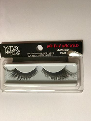 

Wet n Wild Fantasy Makers Wildly Wicked Thick Black Long False Eyelashes Mysterious(Pack of 1)