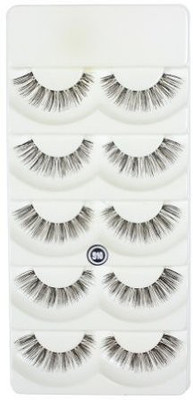 

So Beauty 5 Pairs Shidi Shangpin Makeup Natural Fashion Long Fake False Eyelashes Eye Lashes S10(Pack of 1)