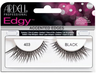 

Ardell Edgy Lash False Eyelashes 403 Black(Pack of 1)