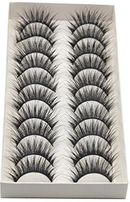

Kaifongfu Non Magnetic Eye Lashes Ultra Thin 0 2Mm 3D Reusable False Eyelashes(Pack of 1)