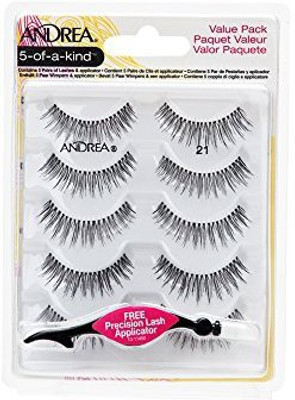 

Andrea Fake Eyelashes Multi Pack 21 With Applicator 1(Pack of 1)