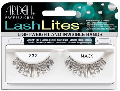 

Ardell Lashlites False Eyelashes 332 Black(Pack of 1)
