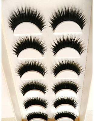 

Voberry Women Gril Lady 6 Pair Lot False Eyelashes Lashes Hot Eye(Pack of 1)