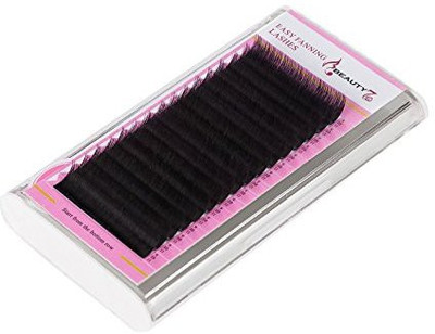 

Beauty 7 Easy Auto Fanning Natural Camellia Blossom Curl C Volume Lashes Matte Synthetic Mink Individual Eyelash(Pack of 1)