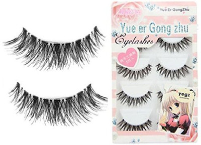 

Yabina New 5 Pair Thick Crisscross Long False Eyelashes Fake Eye Lashes Voluminous Makeup(Pack of 1)