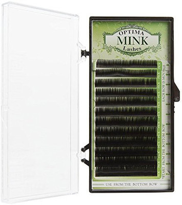 

ForPro Assorted Optima Mink Eyelash Extensions Black 8 9 10 11 12 13 Mm(Pack of 1)