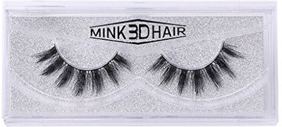 

Misright Beauty Makeup Long Soft 3D Mink Handmade False Eyelashes Eye Lashes Extension(Pack of 1)
